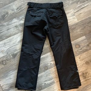 Planet Earth black snow ski snowboard pants medium